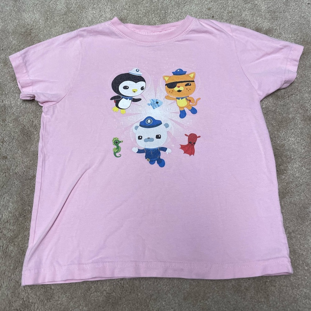 Octonauts T-Shirt - Pink Size 4